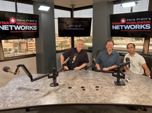 Mark, Dave and Billy in the Studio