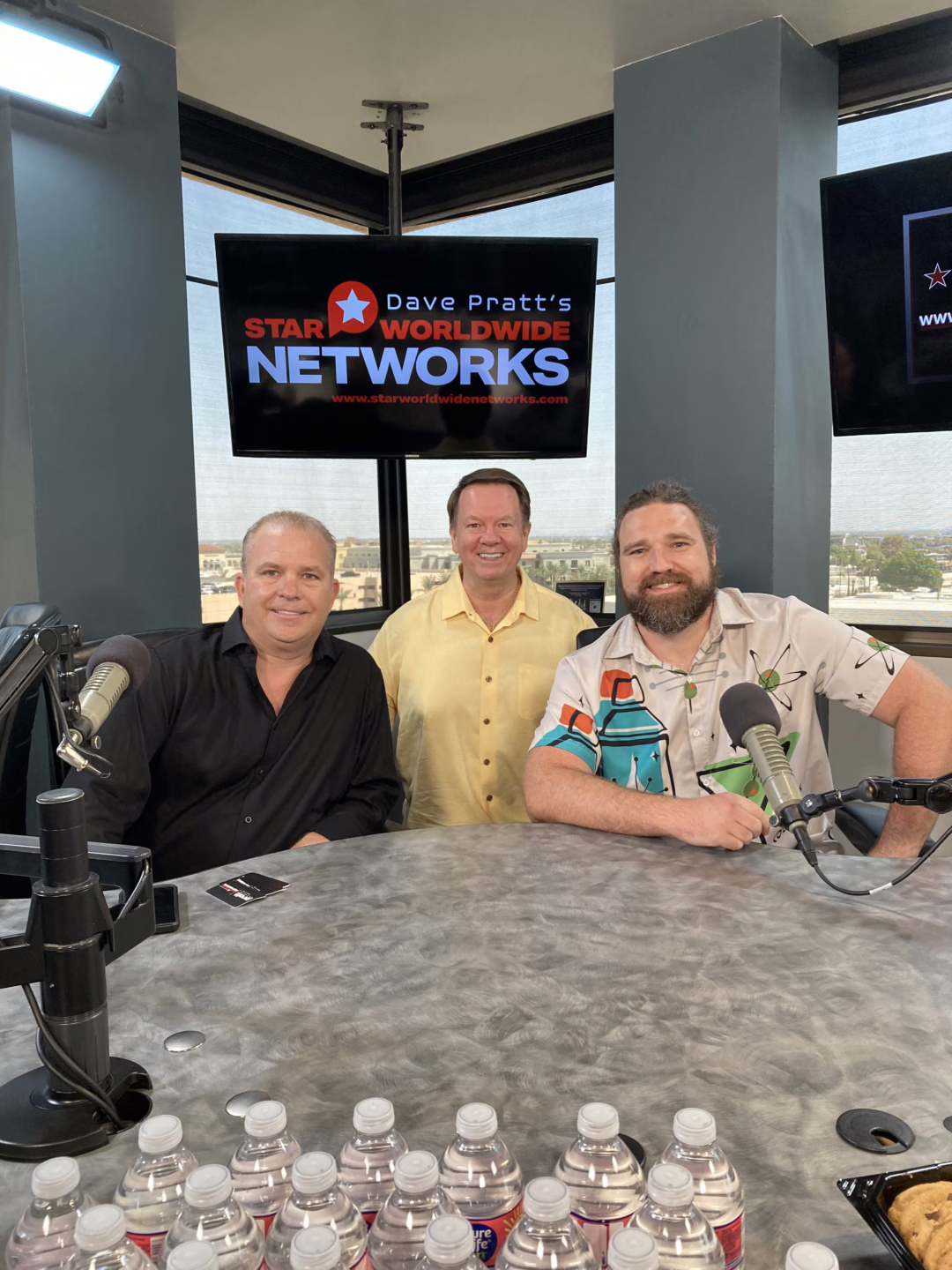 dave with guests