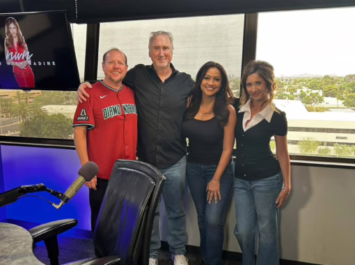 mark and nadine with guests
